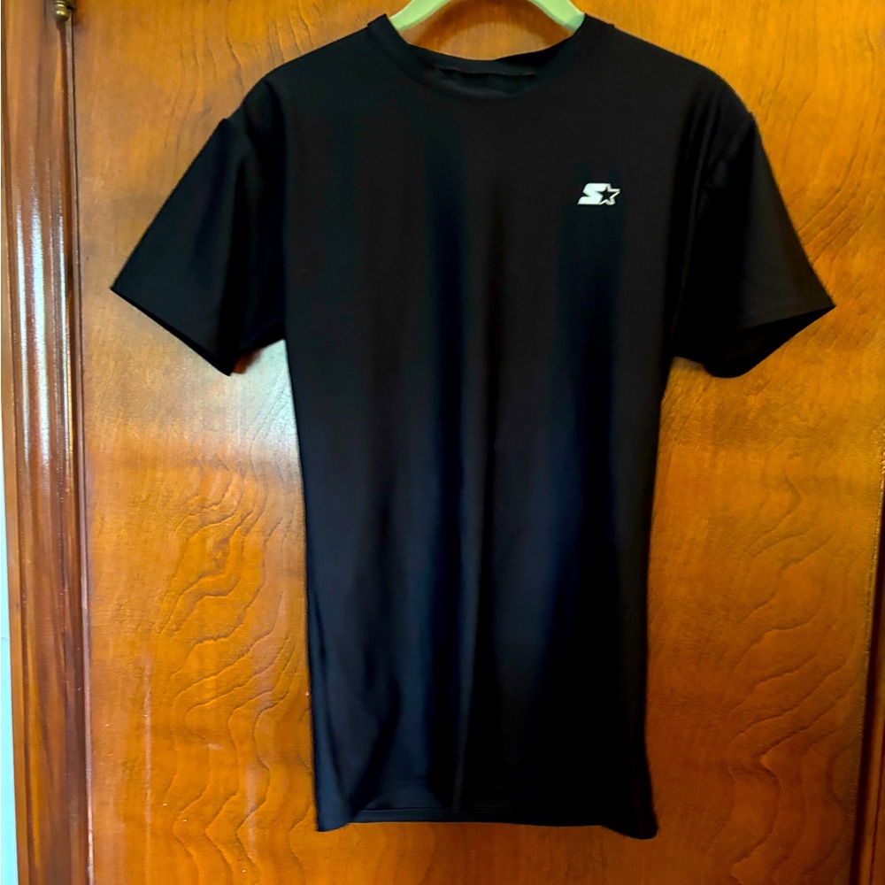 Starter Black Base Layer Dri-Star Men's T-Shirt size L